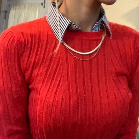 Banana republic merino wool ribbed sweater - Picture 2 of 9